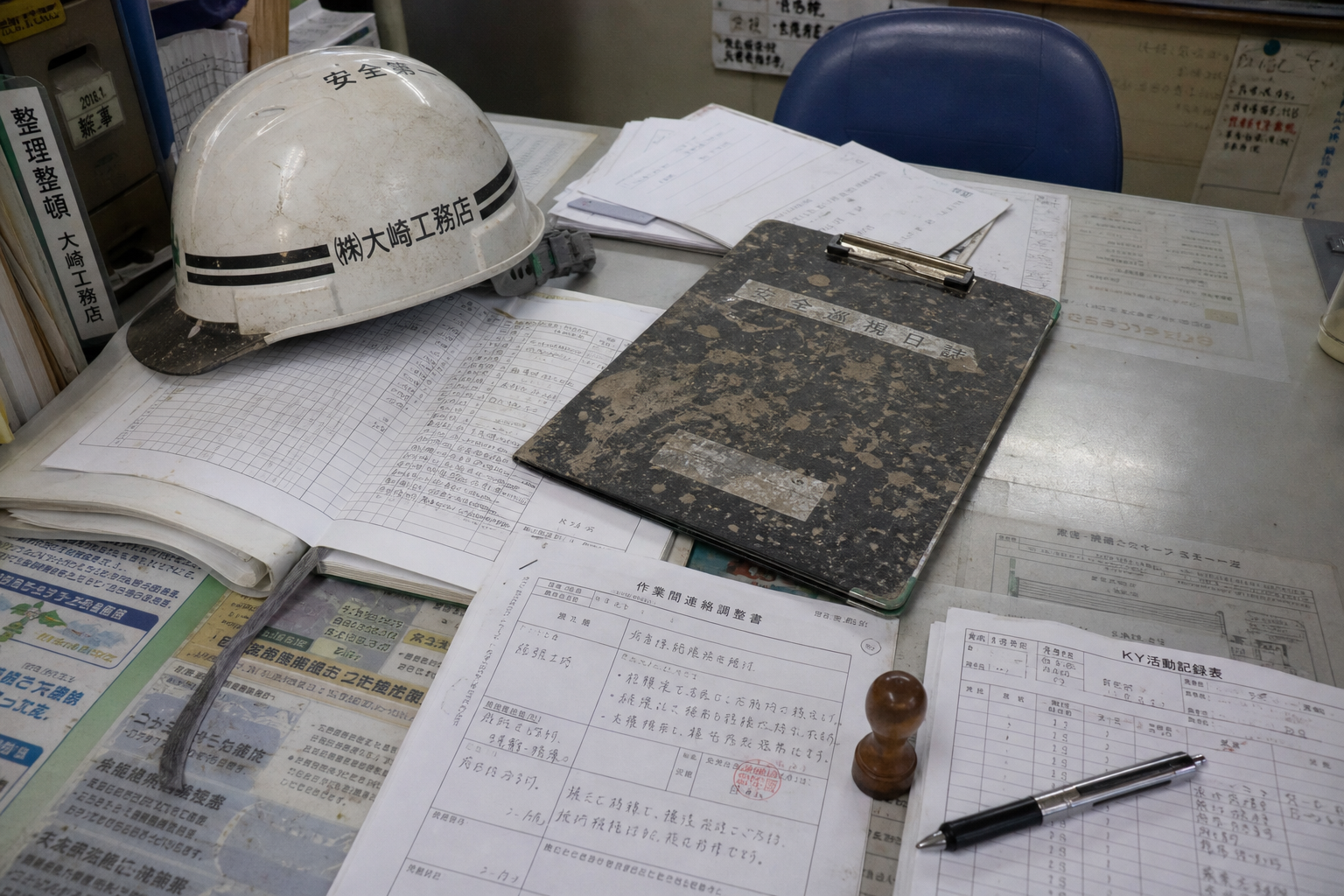 記録・図面の現場・書類イメージ